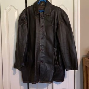 Leather Coat